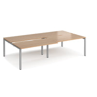 Adapt sliding top double B2B desks 1600mm deep