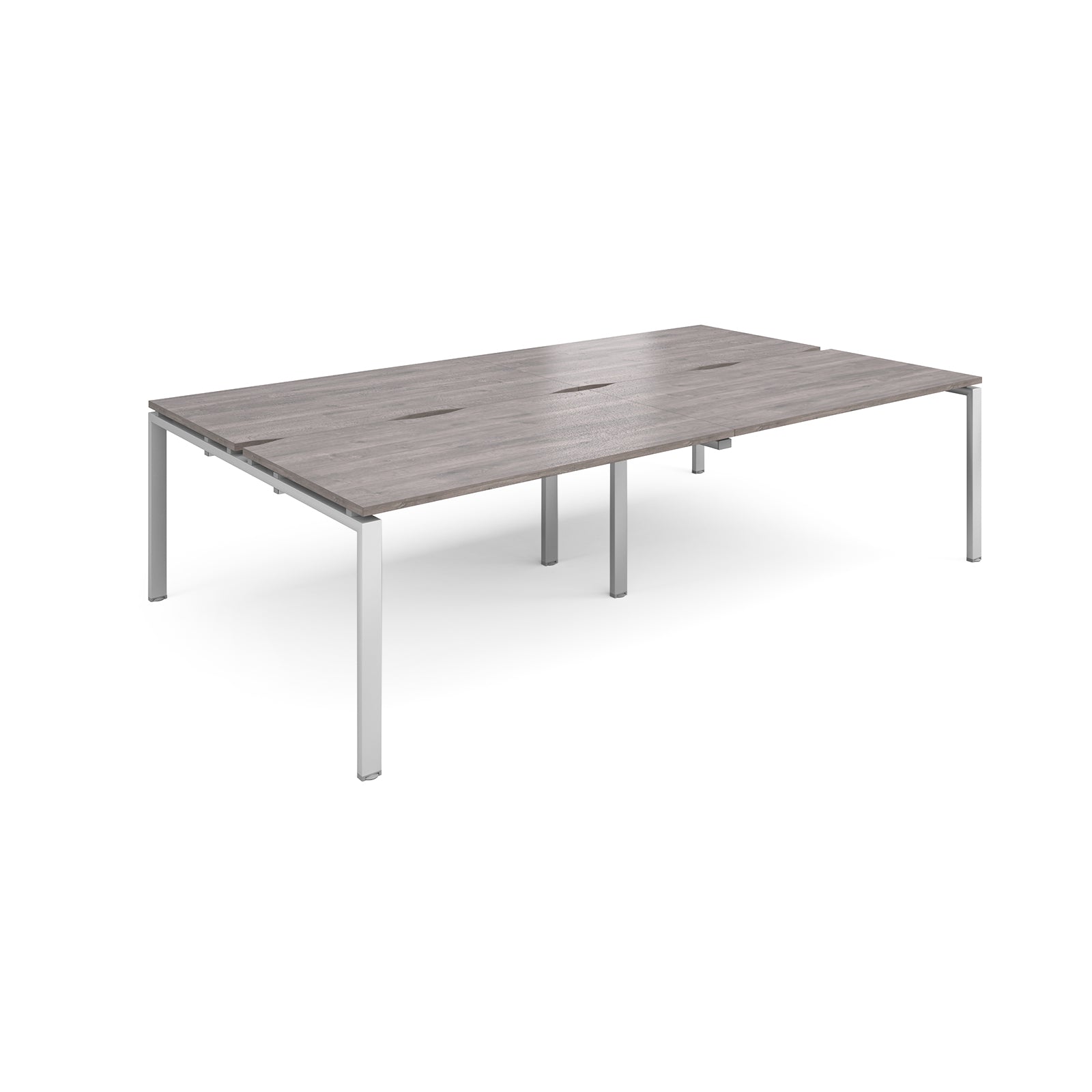 Adapt Sliding Top Double B2B Desks 1600Mm Deep