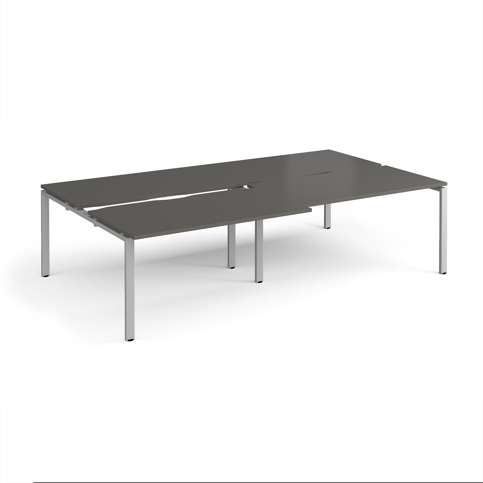 Adapt sliding top double B2B desks 1600mm deep