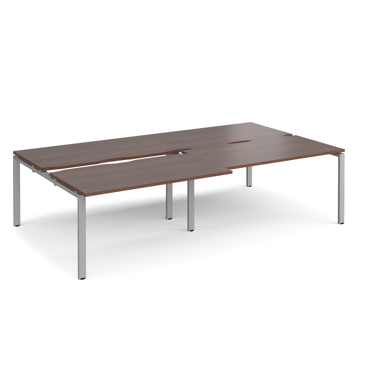 Adapt Sliding Top Double B2B Desks 1600Mm Deep