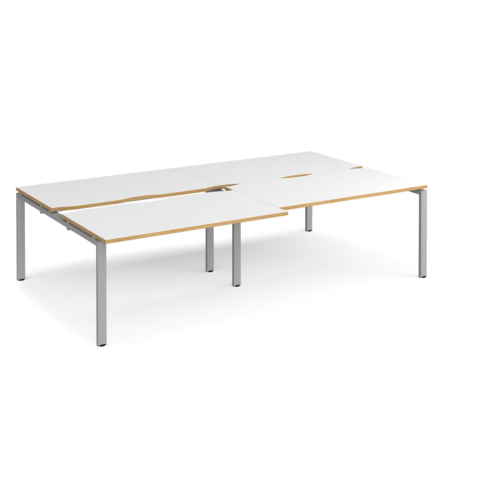 Adapt Sliding Top Double B2B Desks 1600Mm Deep