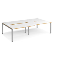 Adapt sliding top double B2B desks 1600mm deep