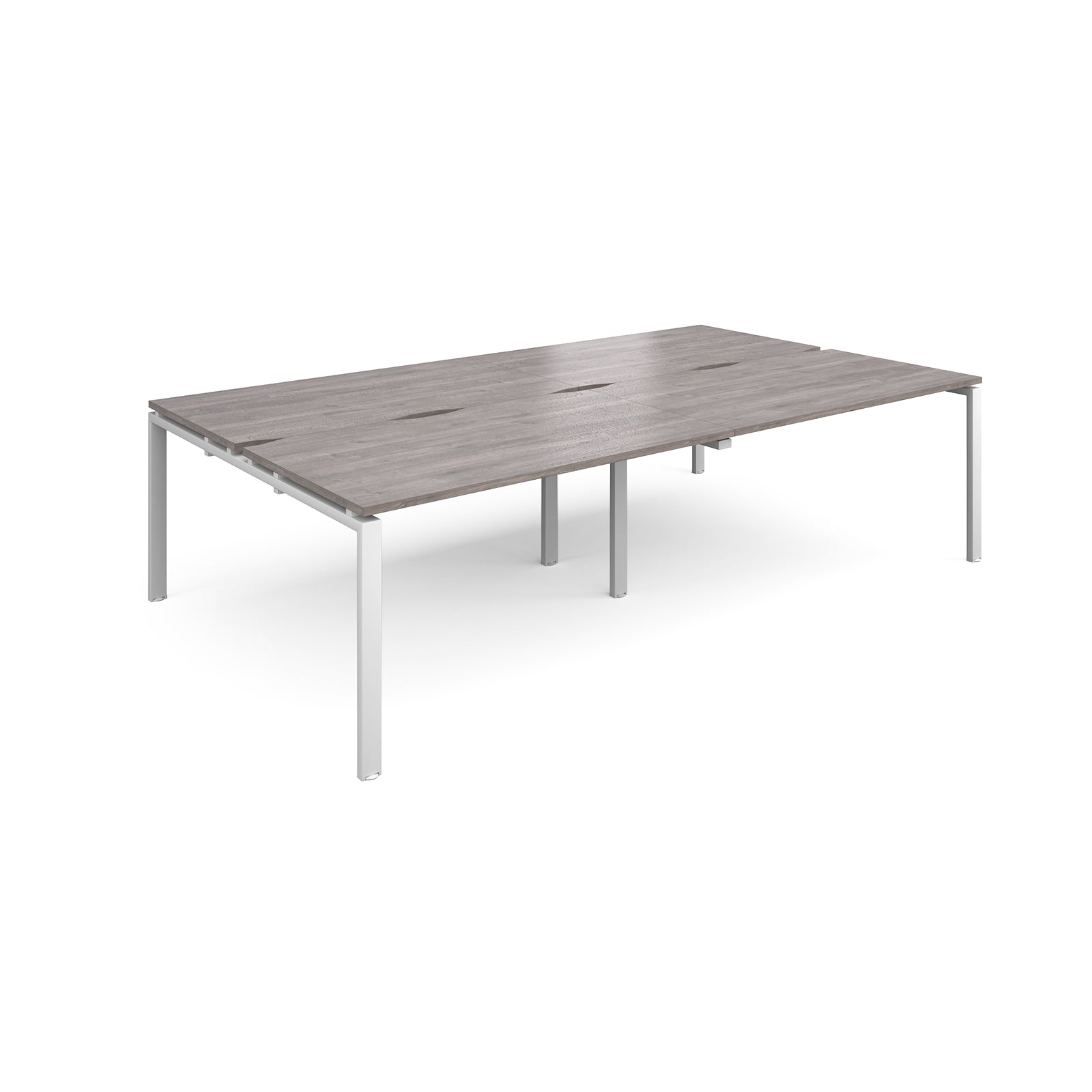 Adapt Sliding Top Double B2B Desks 1600Mm Deep