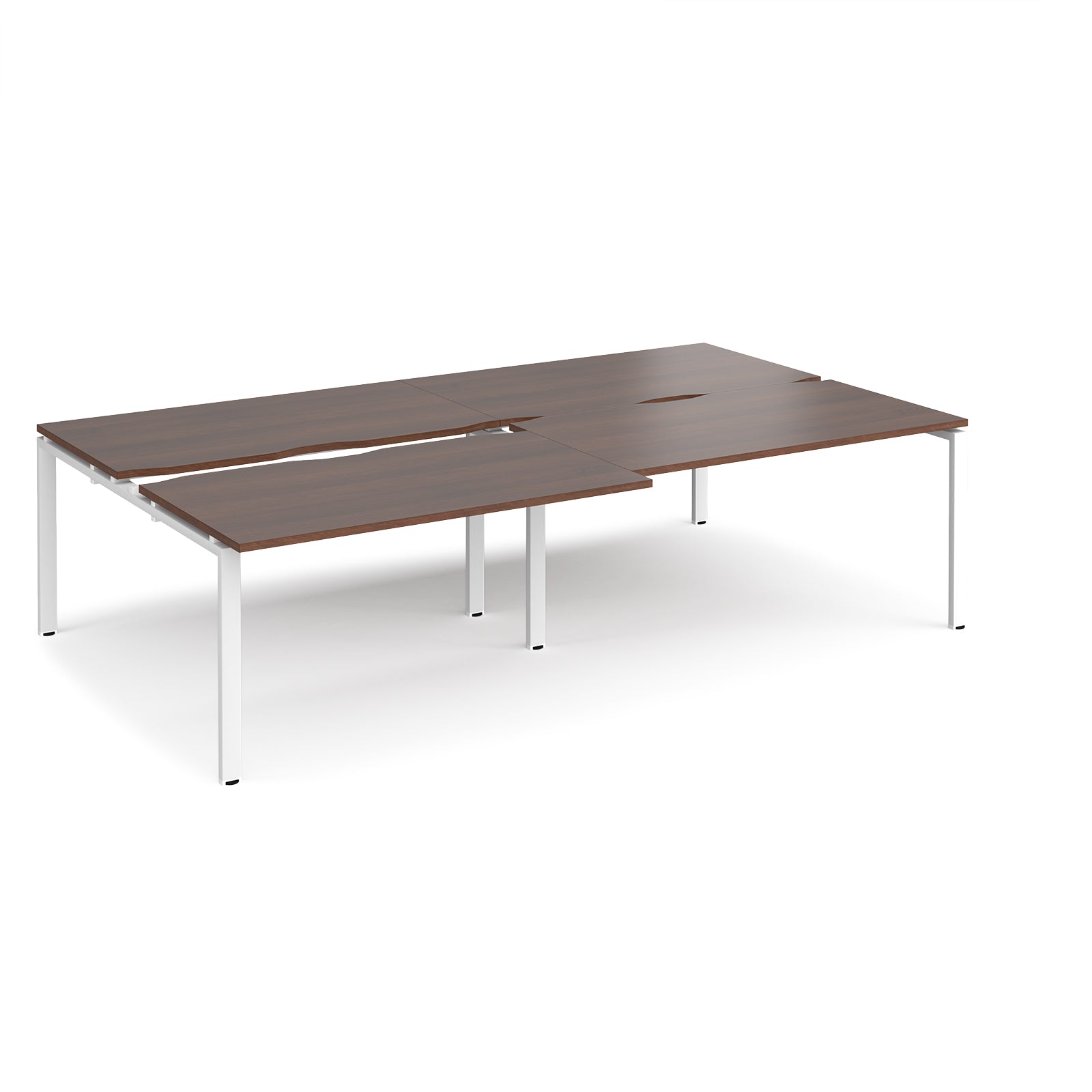 Adapt sliding top double B2B desks 1600mm deep