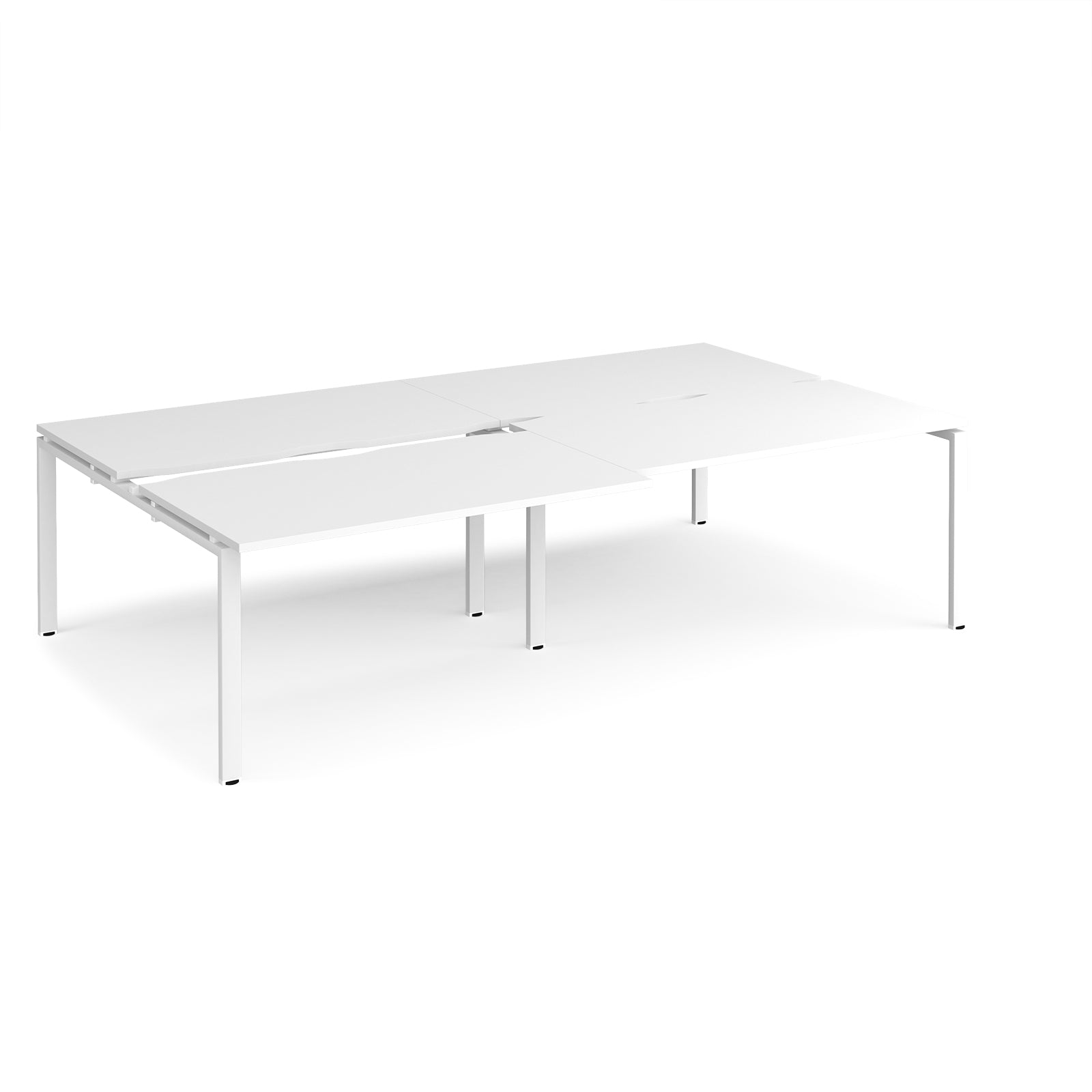 Adapt sliding top double B2B desks 1600mm deep