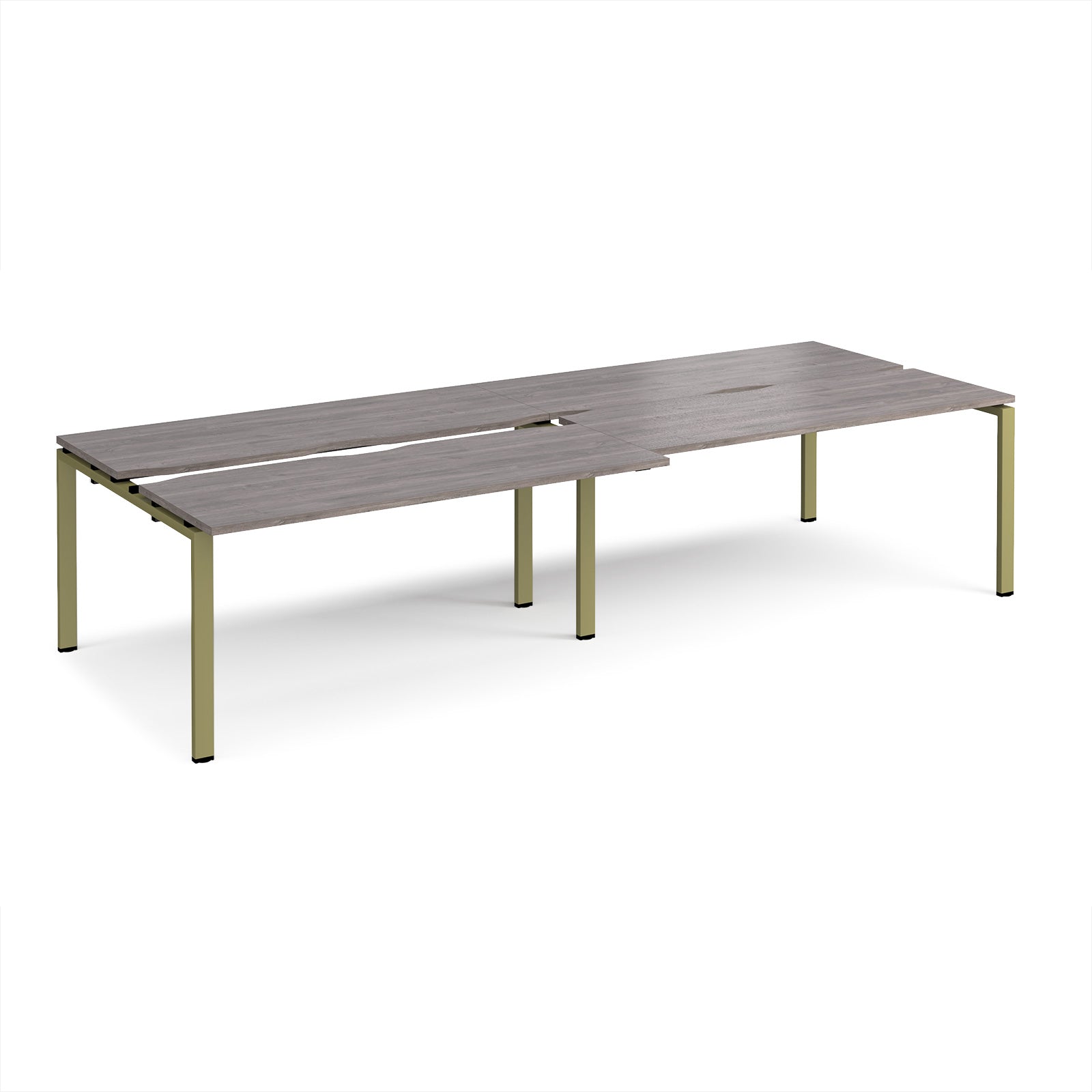 Adapt sliding top double B2B desks 1200mm deep