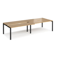 Adapt sliding top double B2B desks 1200mm deep