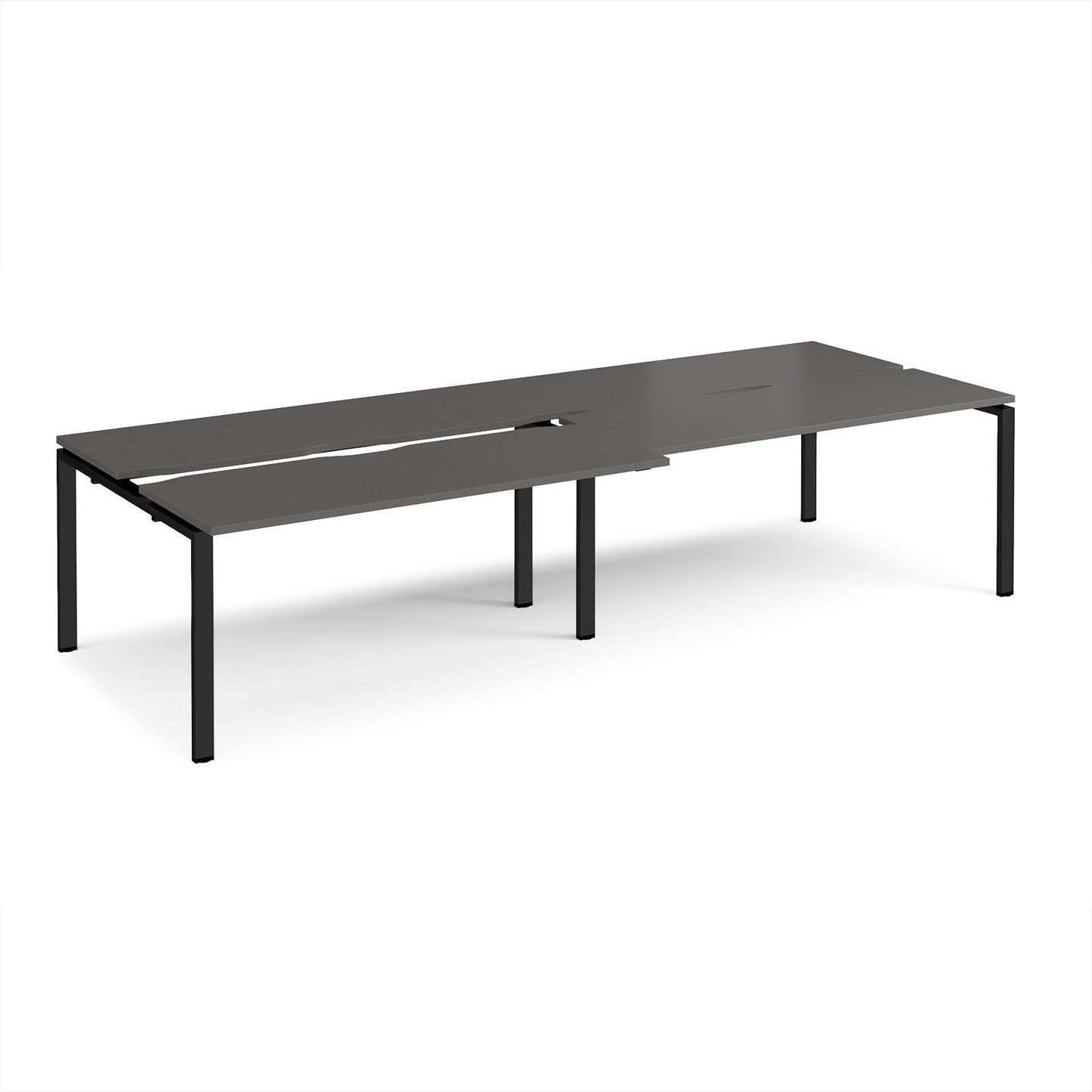 Adapt sliding top double B2B desks 1200mm deep