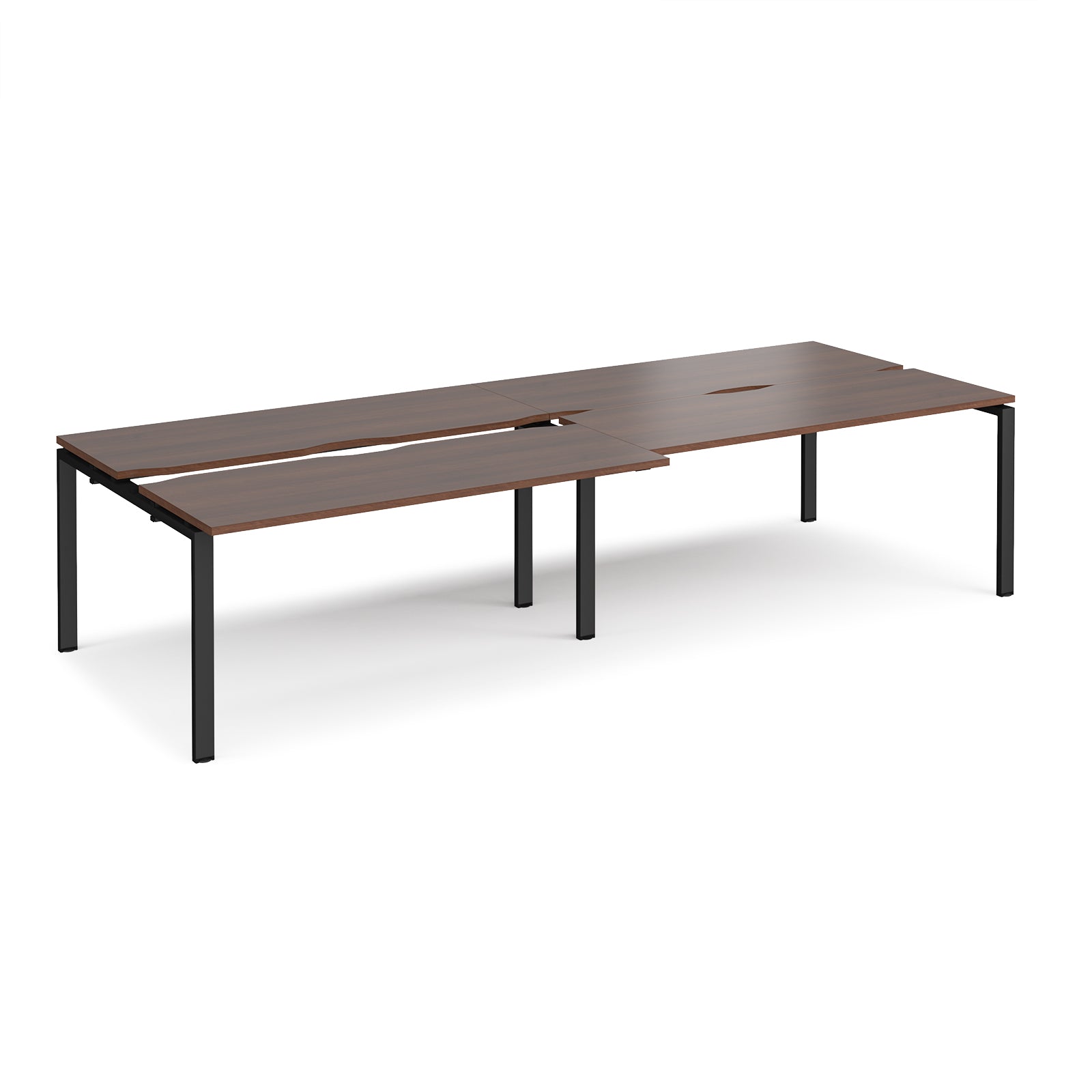 Adapt Sliding Top Double B2B Desks 1200Mm Deep