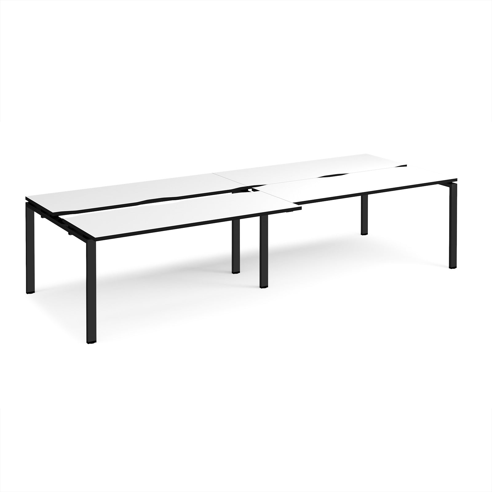 Adapt sliding top double B2B desks 1200mm deep