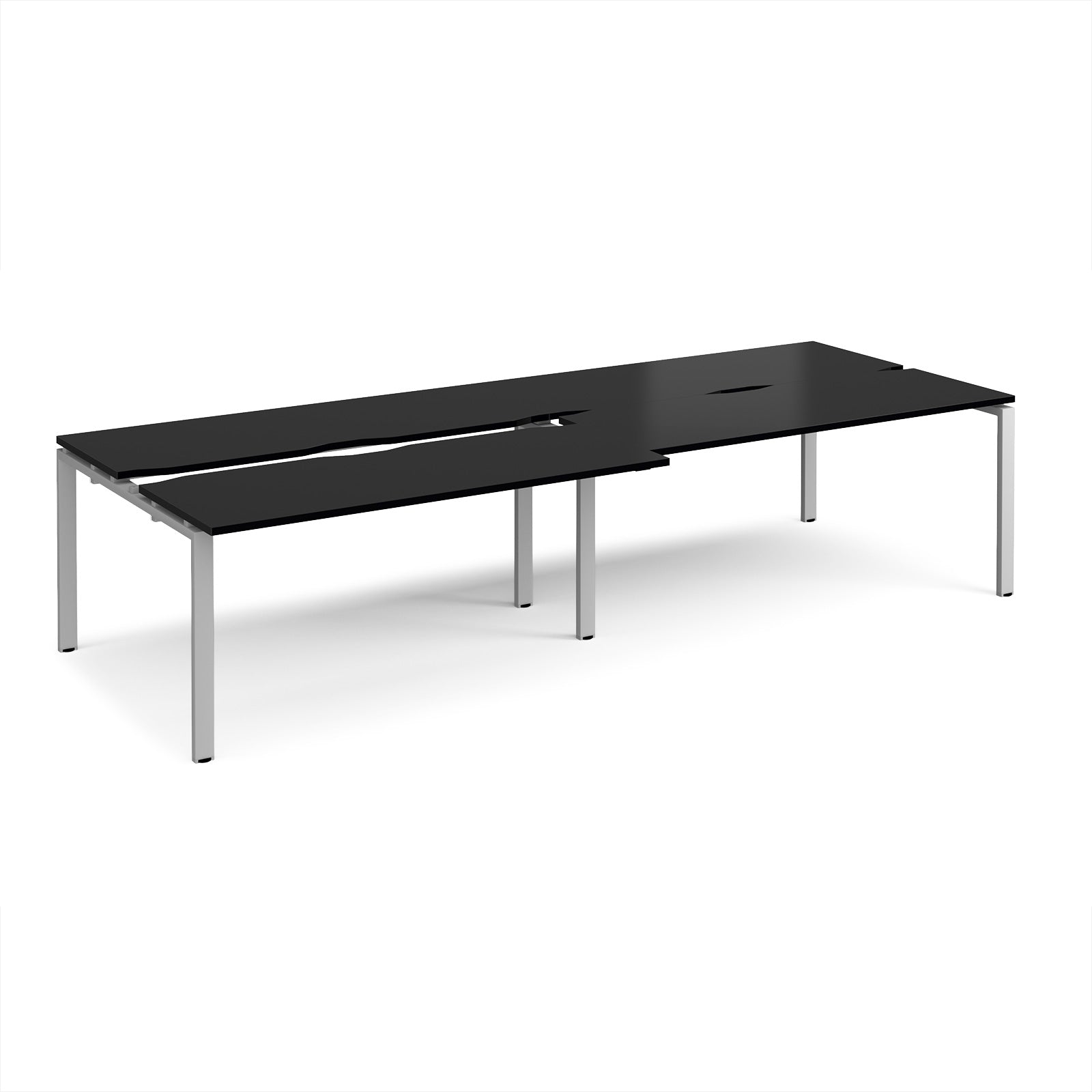 Adapt sliding top double B2B desks 1200mm deep