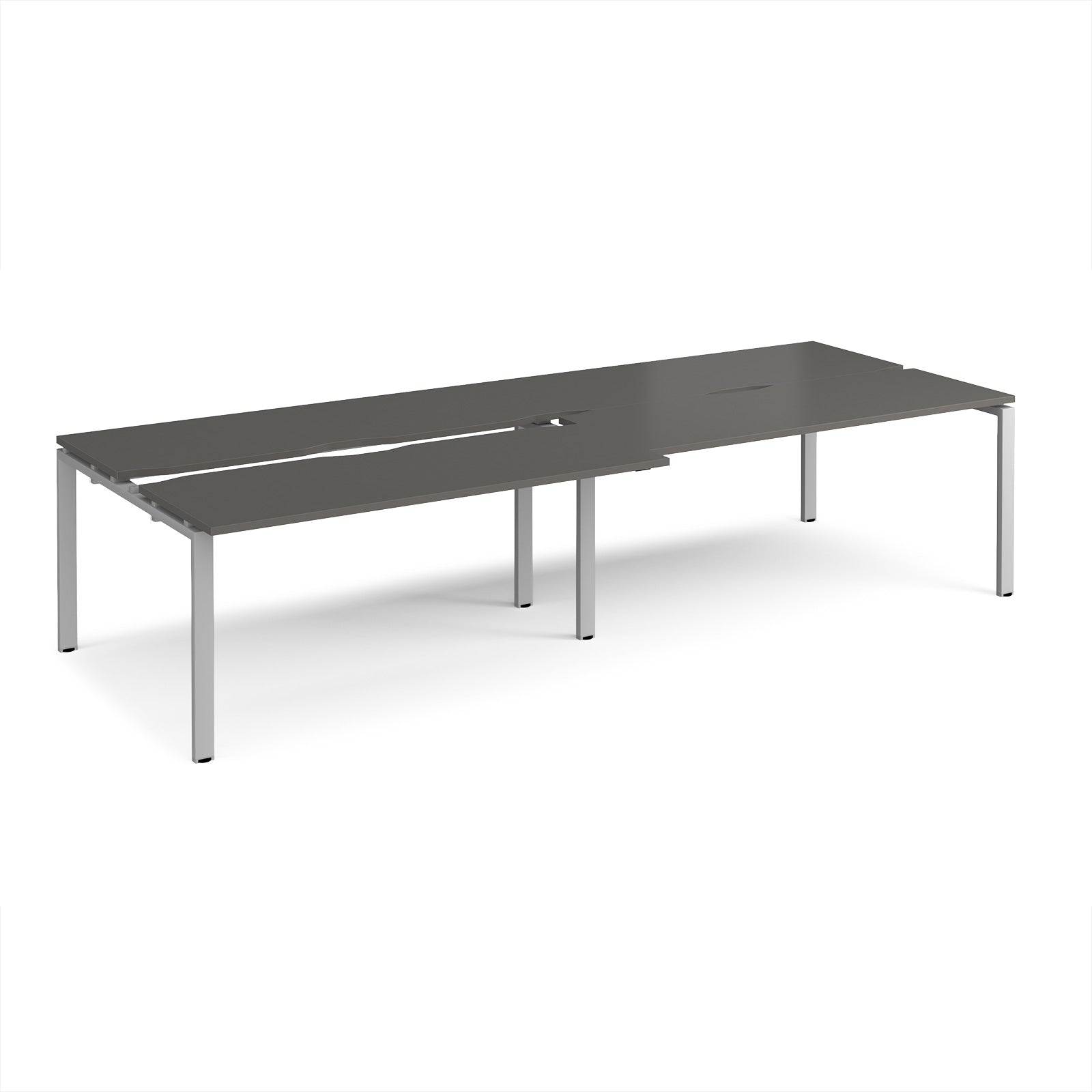 Adapt sliding top double B2B desks 1200mm deep