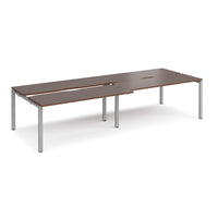 Adapt sliding top double B2B desks 1200mm deep