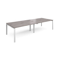 Adapt sliding top double B2B desks 1200mm deep