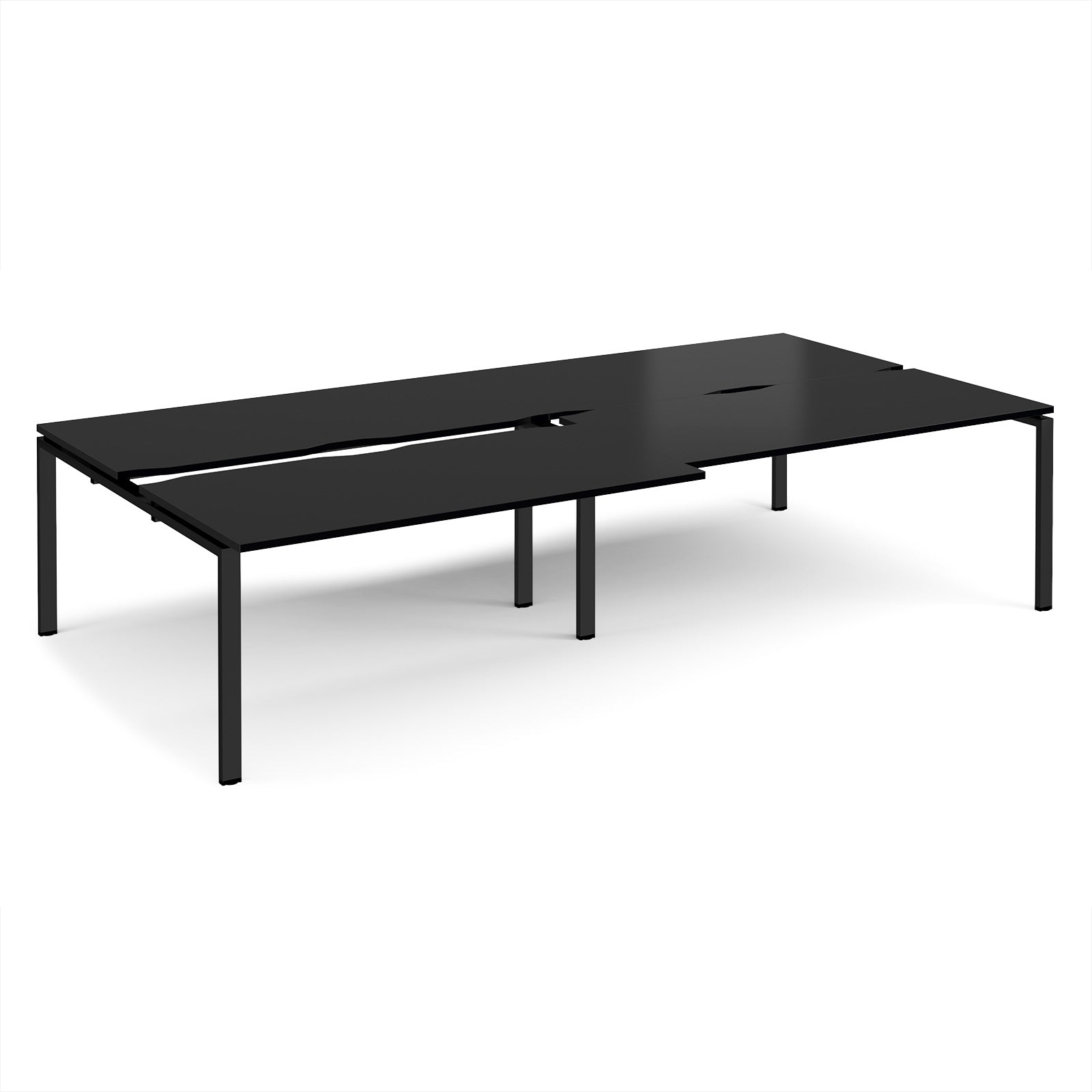 Adapt sliding top double B2B desks 1600mm deep