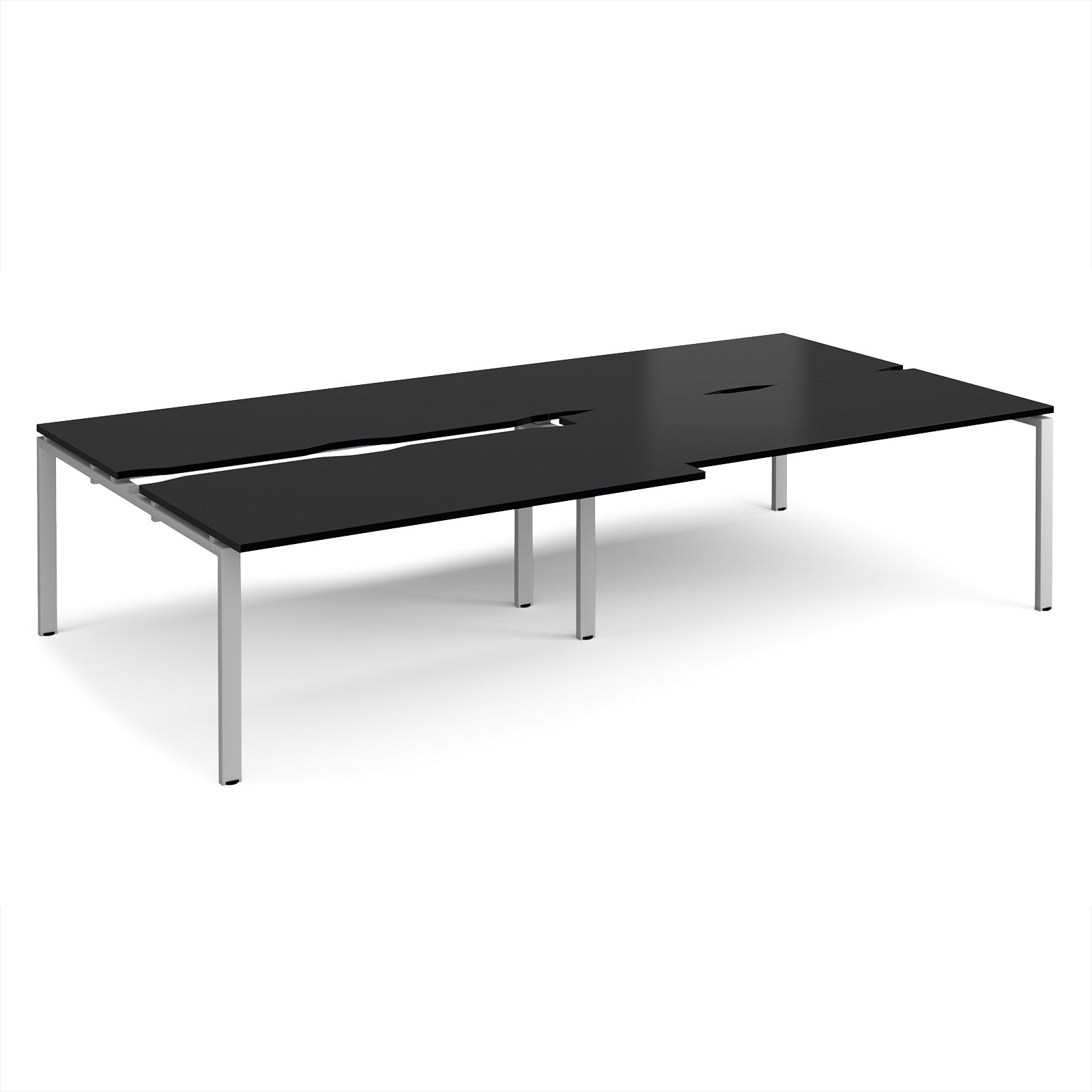Adapt sliding top double B2B desks 1600mm deep