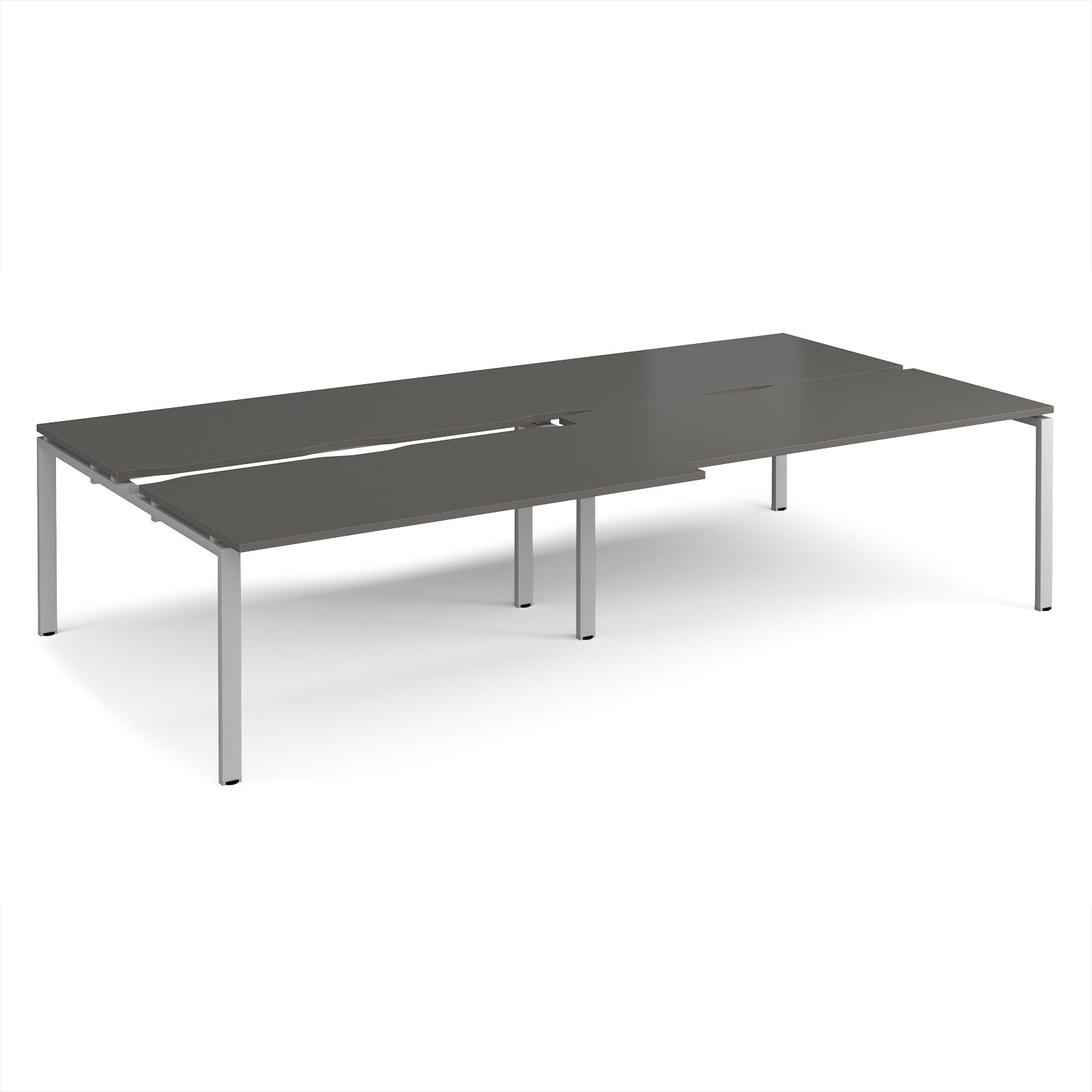 Adapt sliding top double B2B desks 1600mm deep