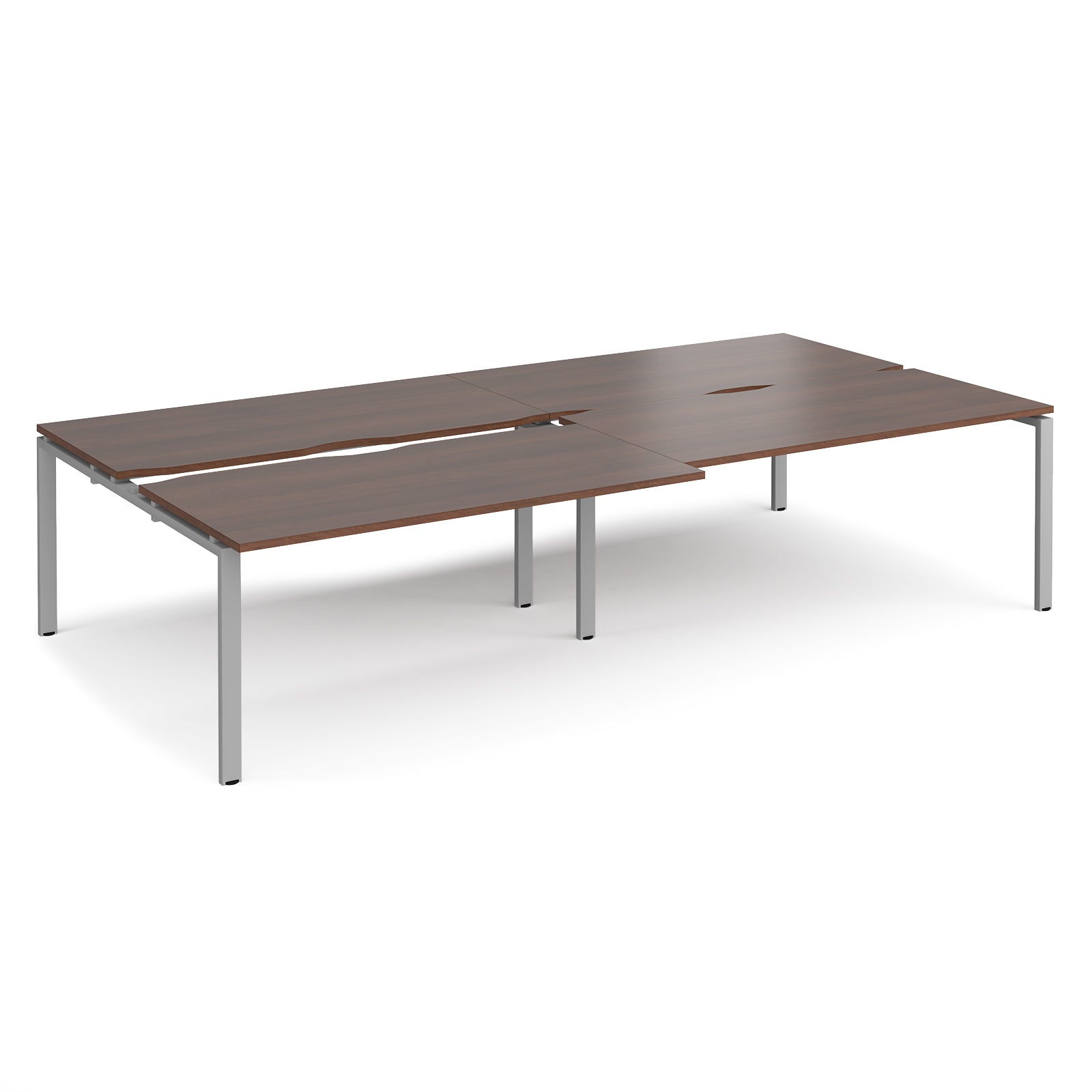 Adapt Sliding Top Double B2B Desks 1600Mm Deep