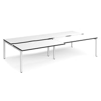 Adapt sliding top double B2B desks 1600mm deep