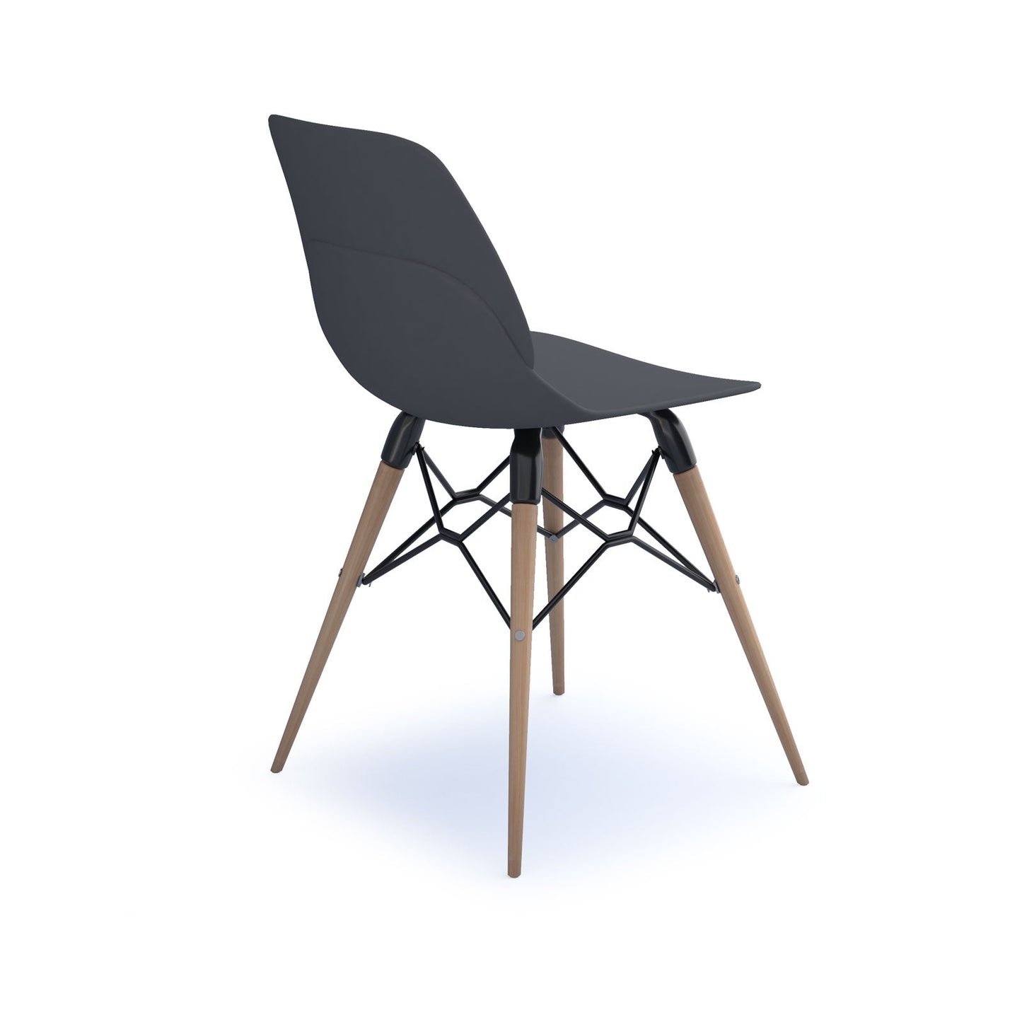 Strut multi-purpose chair with natural oak frame