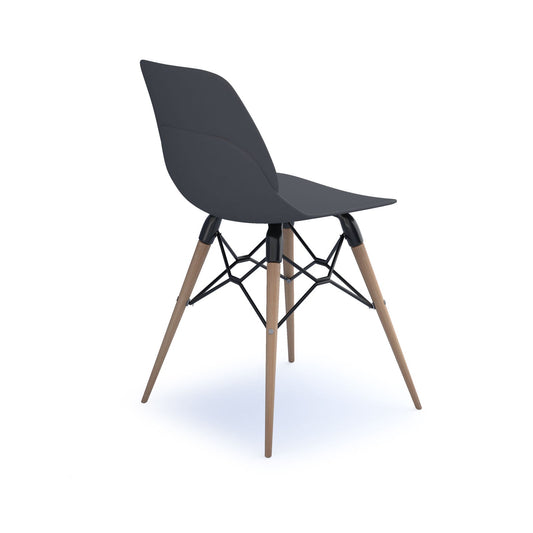 Strut multi-purpose chair with natural oak frame