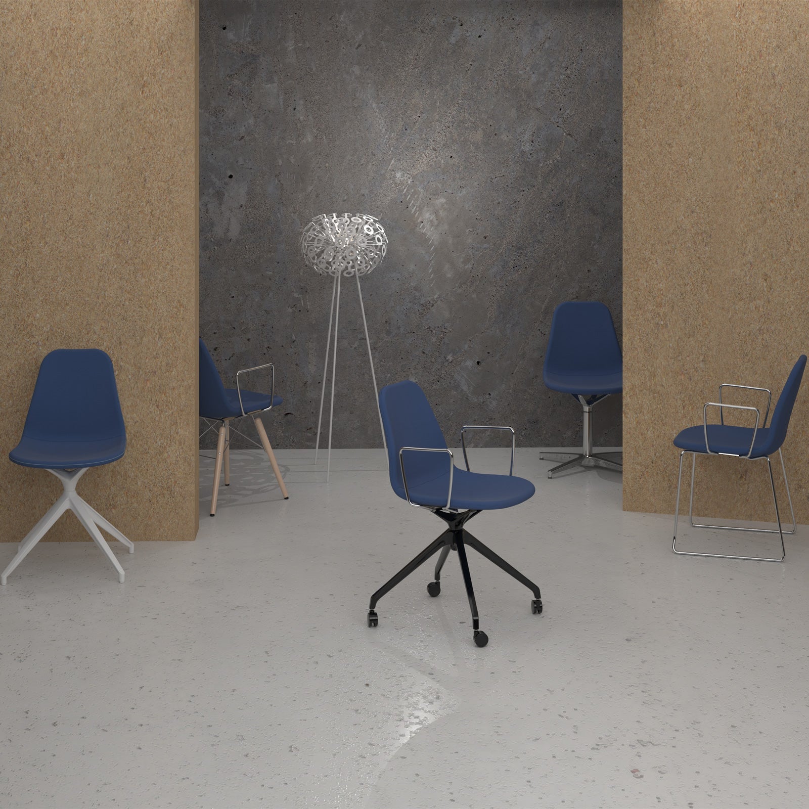 Suzi fully upholstered chair