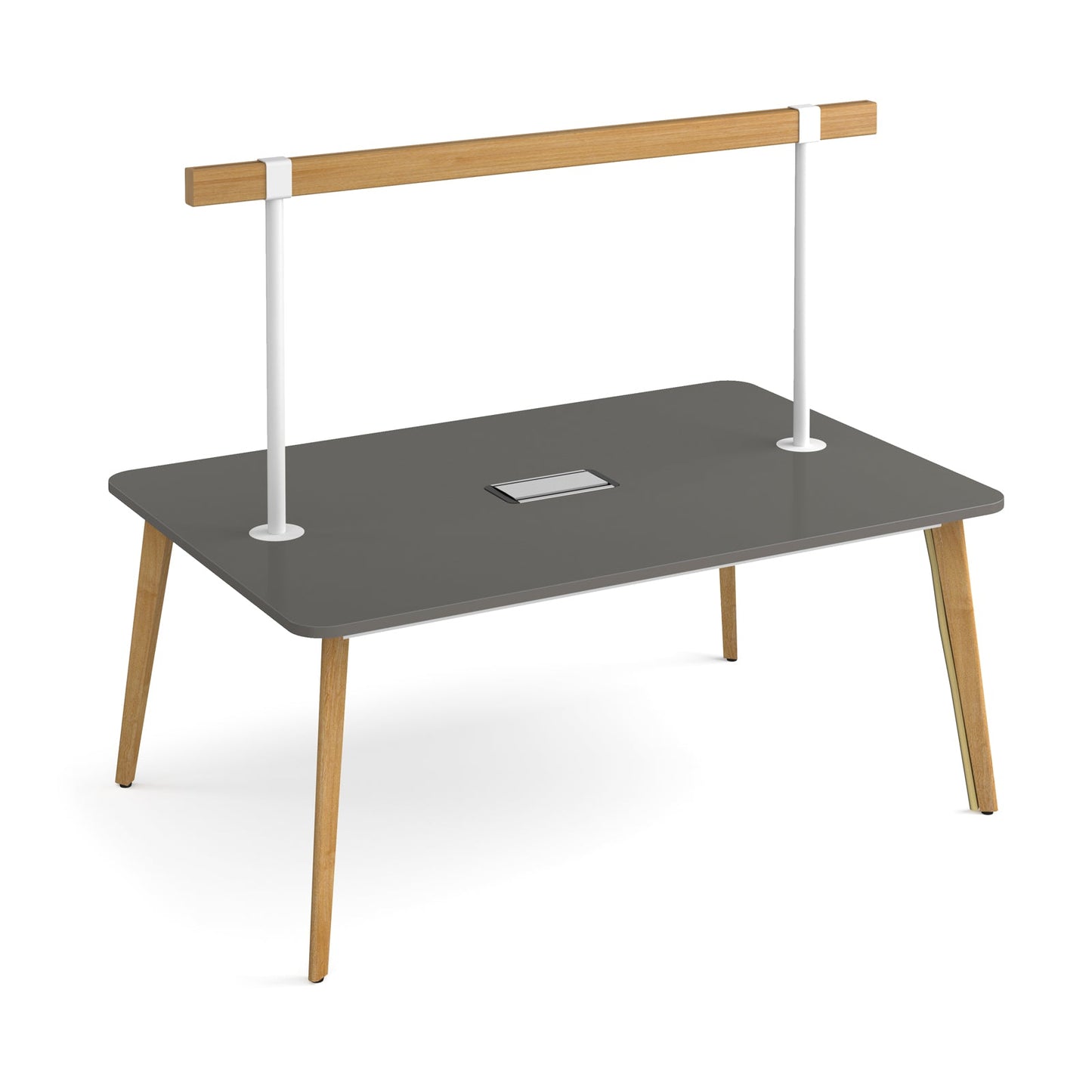 Saxon worktable with high level tool rail