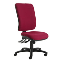 Senza XL fabric back operator chair