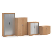 Systems horizontal tambour door cupboard