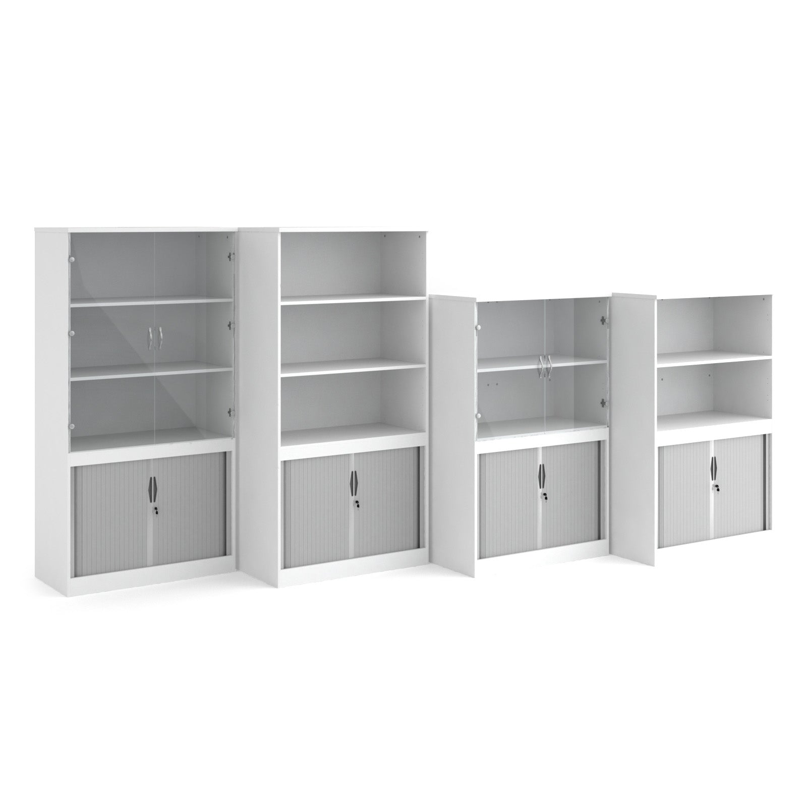 Systems Horizontal Tambour Door Cupboard