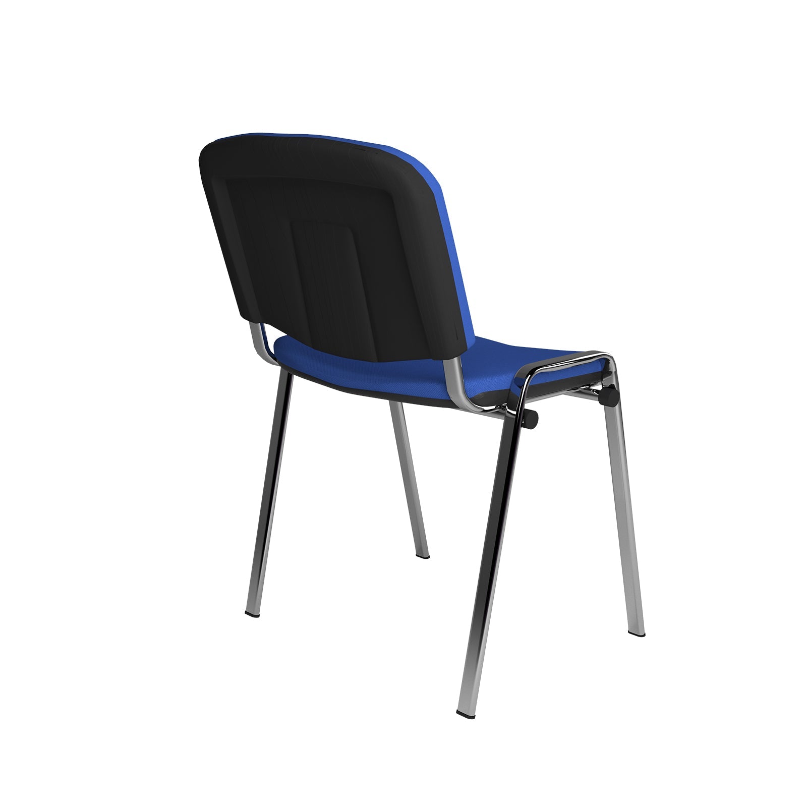 Taurus meeting room chair with chrome frame