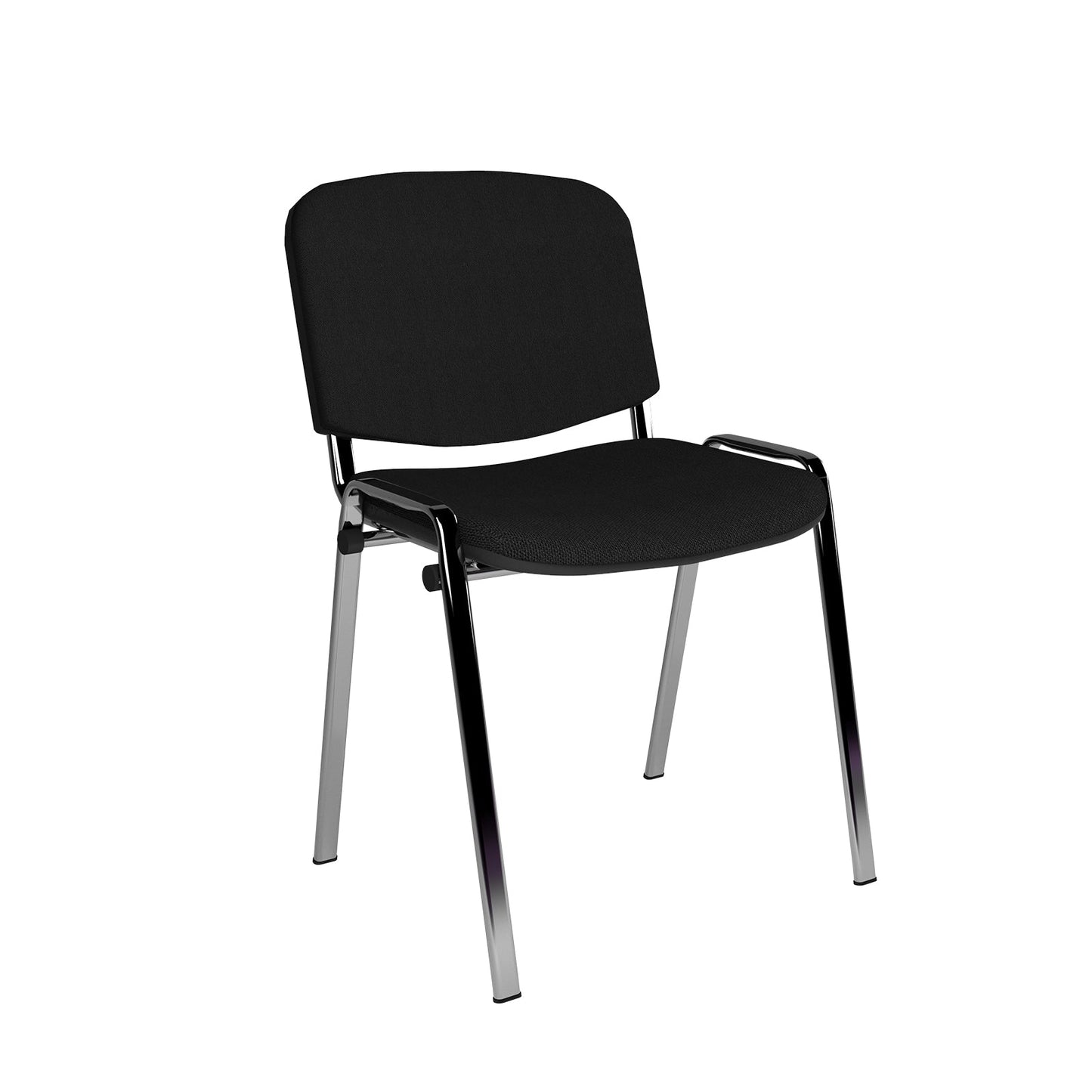 Taurus meeting room chair with chrome frame