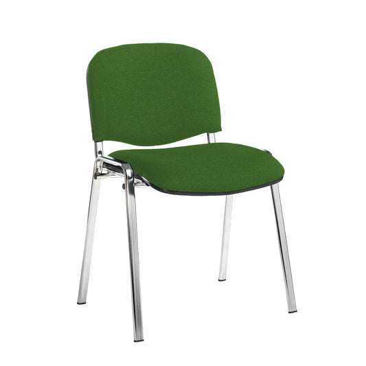 Taurus meeting room chair with chrome frame - MTO