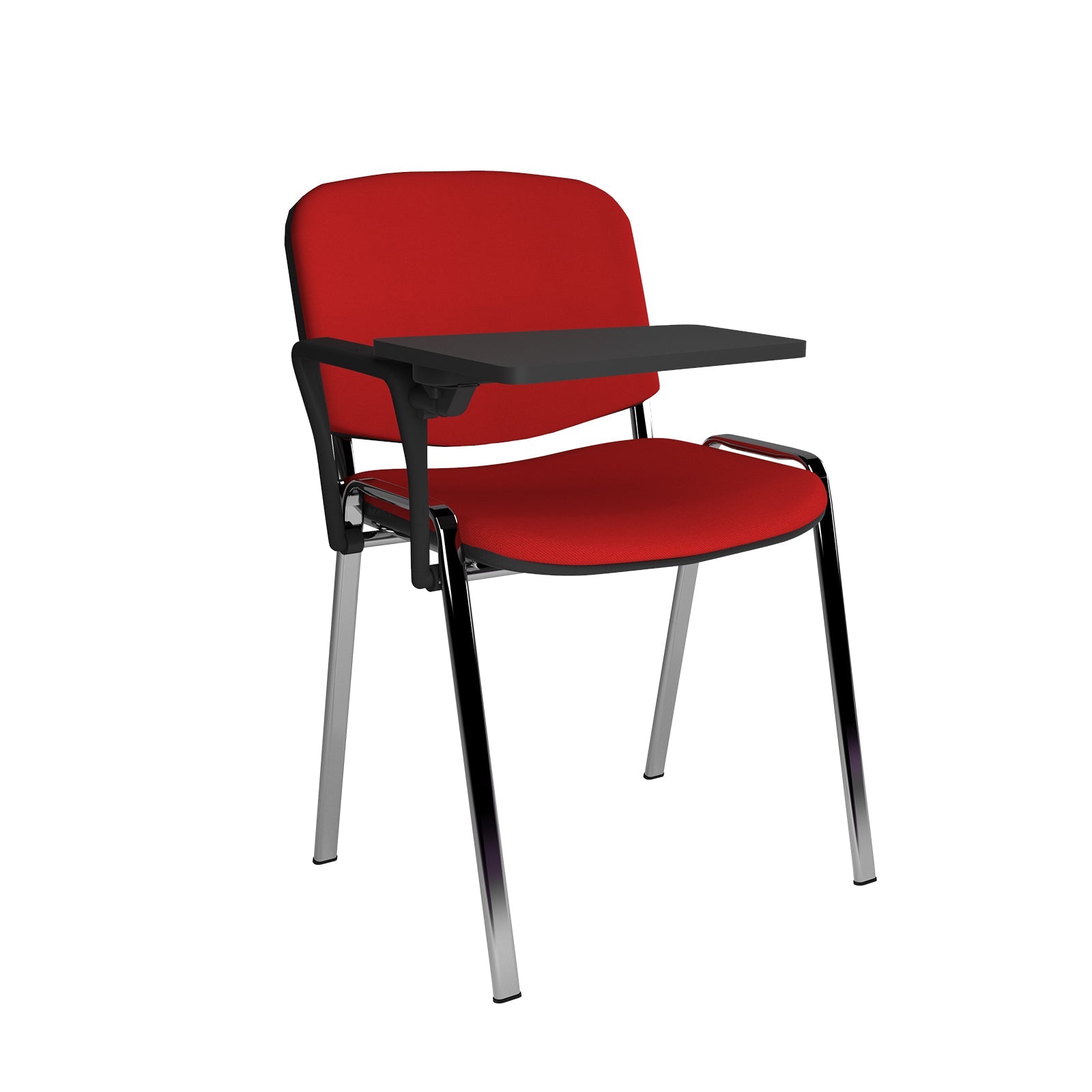 Taurus meeting room chair with chrome frame
