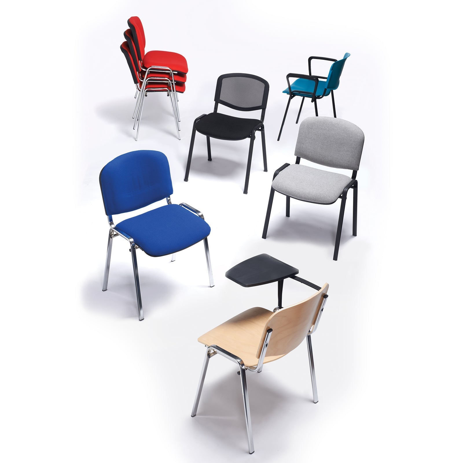 Taurus meeting room chair with black frame - MTO