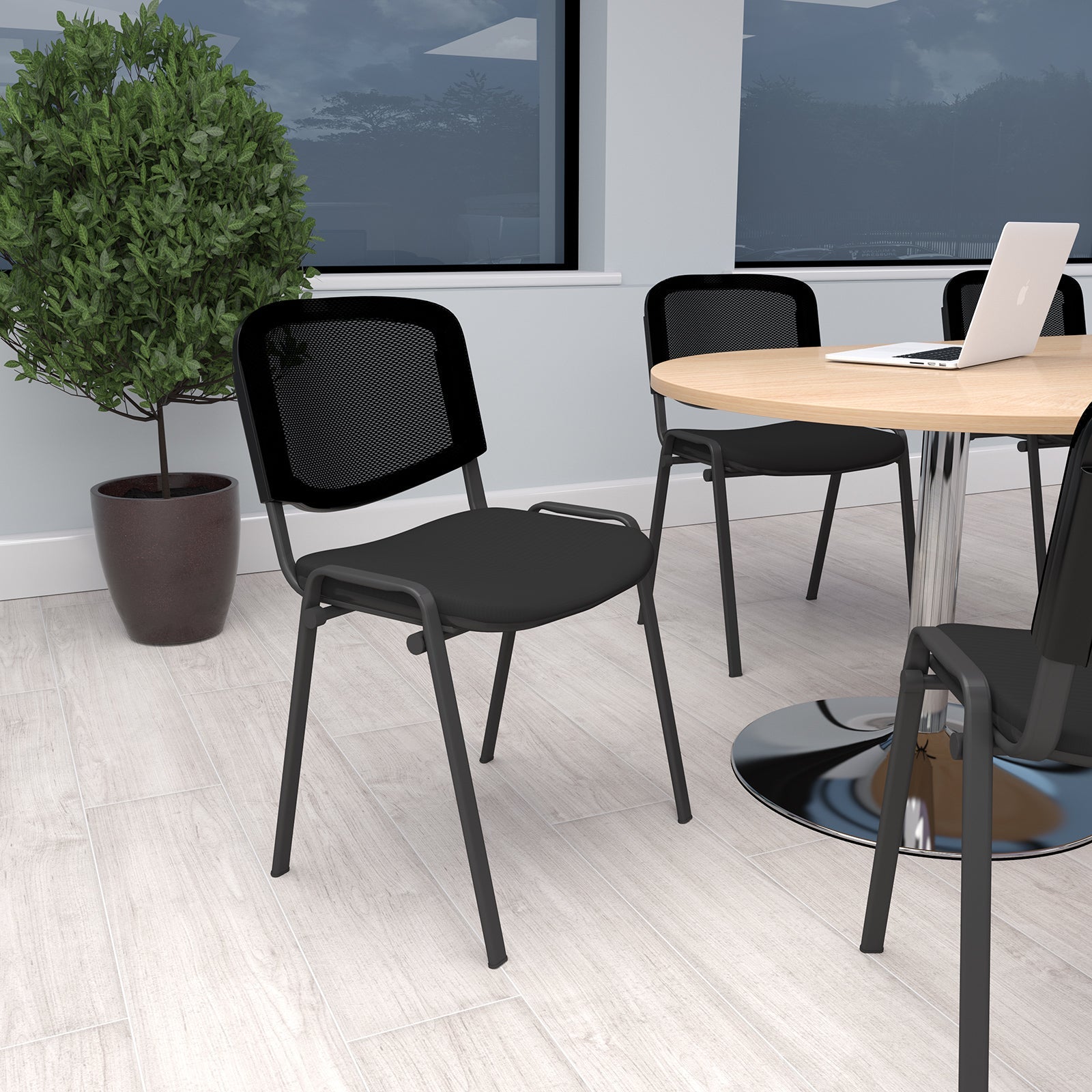 Taurus mesh back meeting room chair