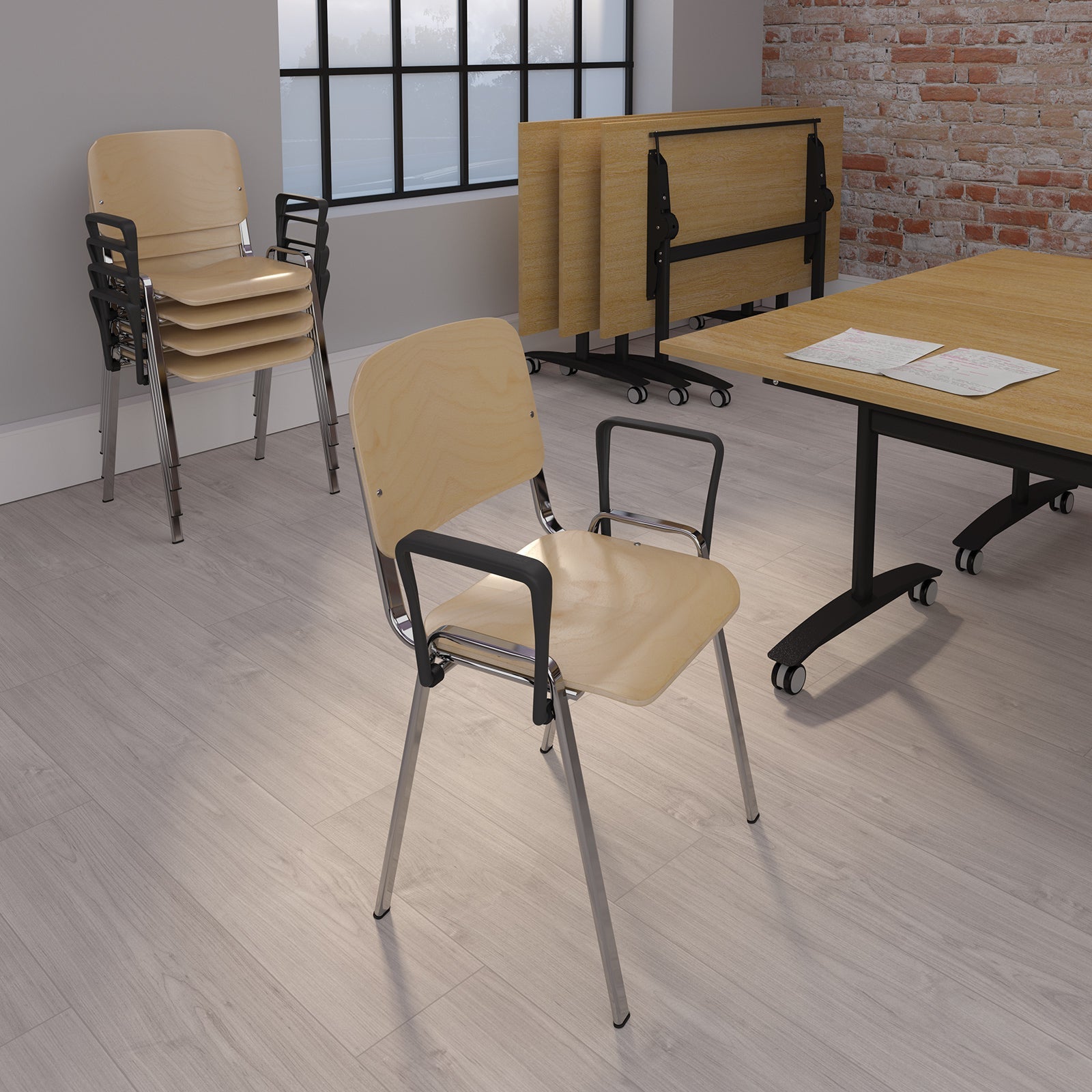Taurus Wooden Meeting Room Chair