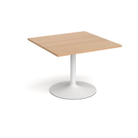 Trumpet base square extension table