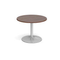 Trumpet base circular boardroom table