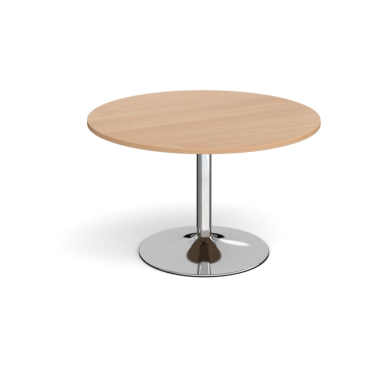 Trumpet base circular boardroom table