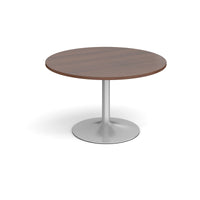 Trumpet base circular boardroom table