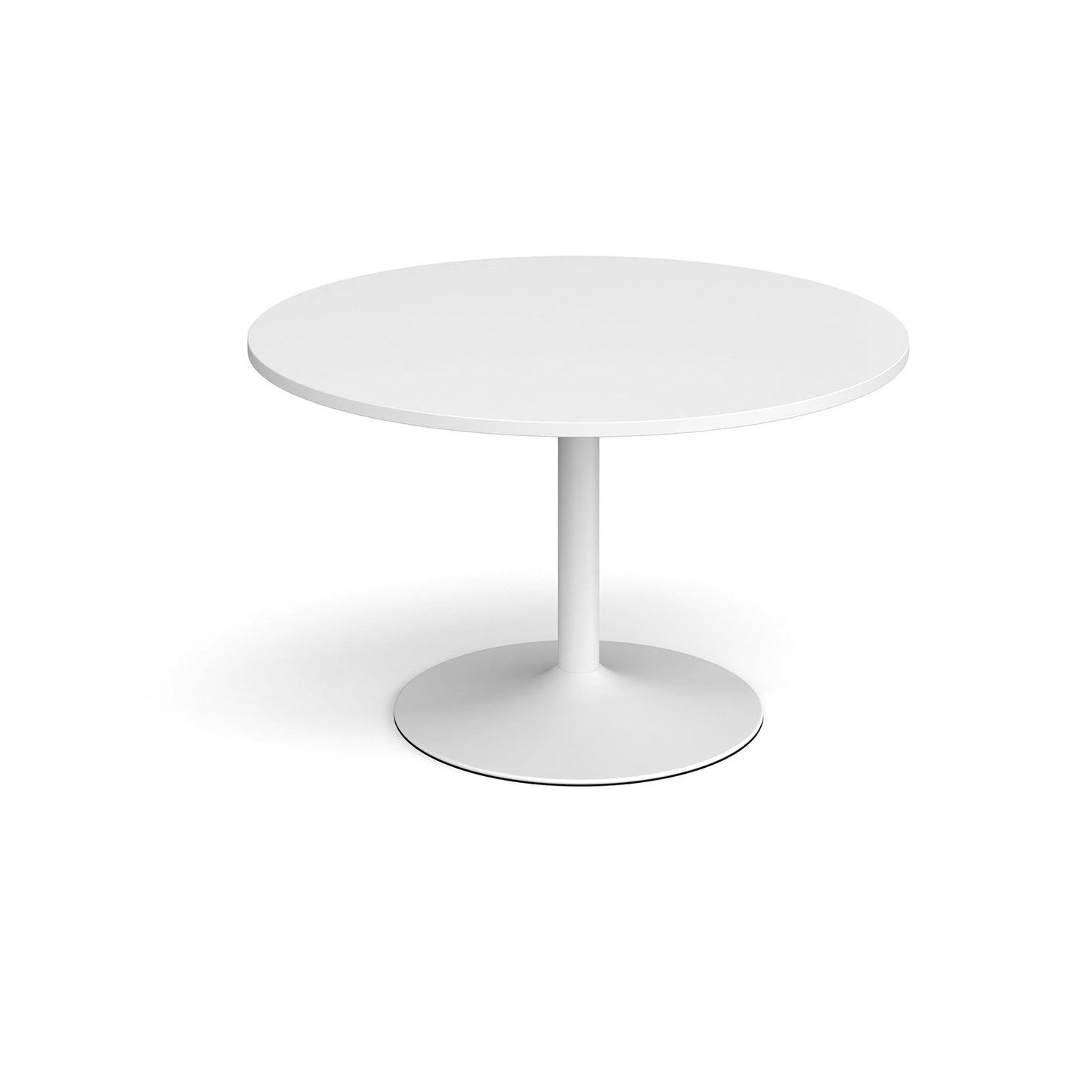 Trumpet base circular boardroom table