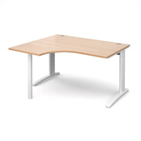 TR10 left hand ergonomic desk