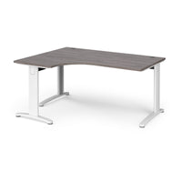 TR10 deluxe left hand ergonomic desk