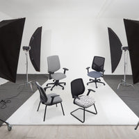 Tegan mesh back visitors chair