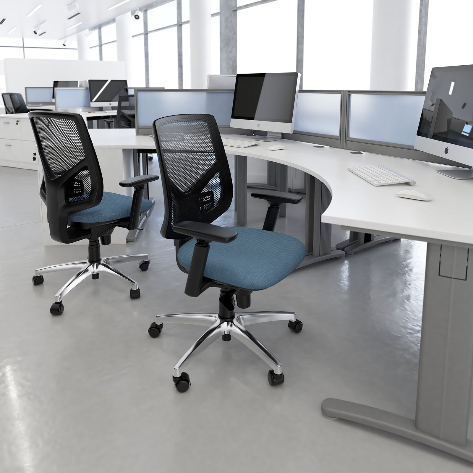 Tegan mesh back PCB operators chair