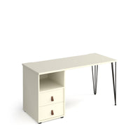 Tikal desk, ped with draws