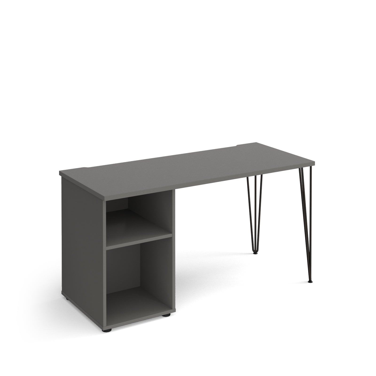 Tikal desk, open pedestal