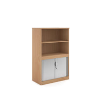 Systems combi unit with tambour and open top