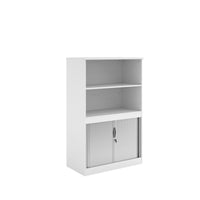 Systems combi unit with tambour and open top
